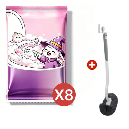 🚽✨🍑 Schaumendes Toiletten-Reinigungspulver