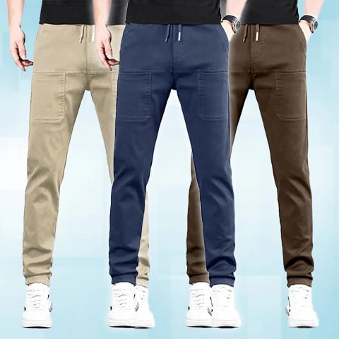 👖✨ Elastische Herren MultiPants