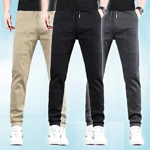 👖✨ Elastische Herren MultiPants