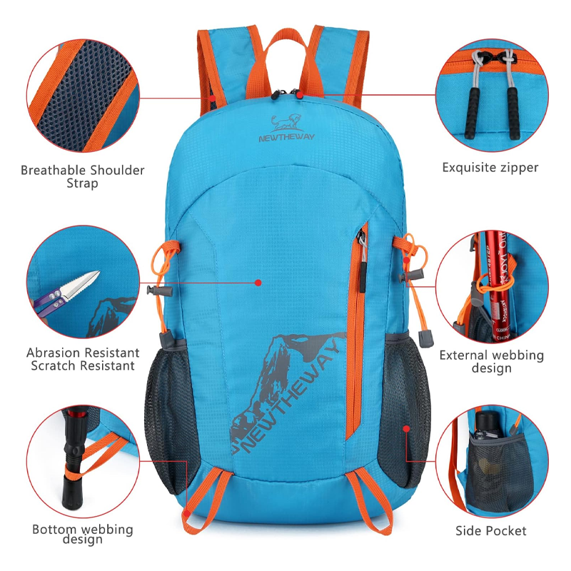 🎒🌍 Faltbarer Outdoor-Rucksack