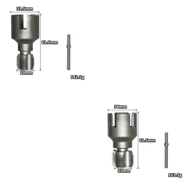💧⚙️ PVC-Rohrgewindeschneider