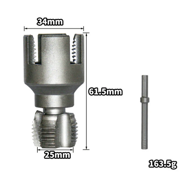 💧⚙️ PVC-Rohrgewindeschneider