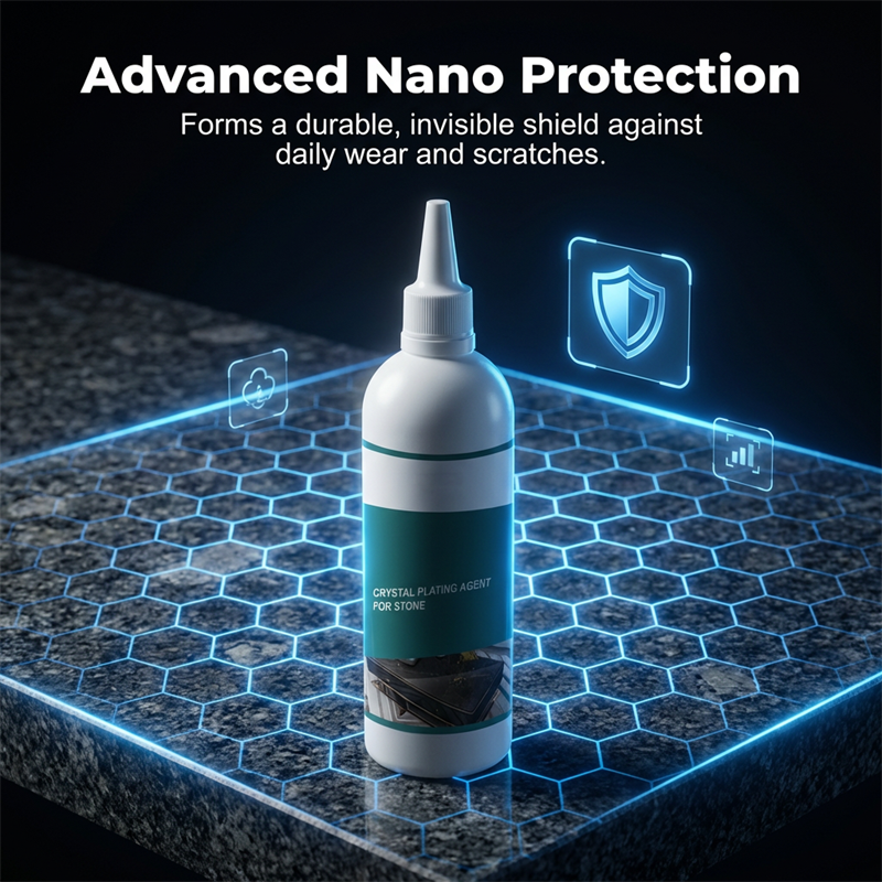 🪨🏡 Stein Kristall Beschichtung