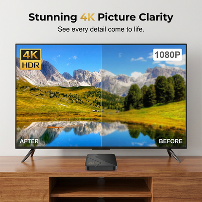 📺✨ 4K Android TV Box
