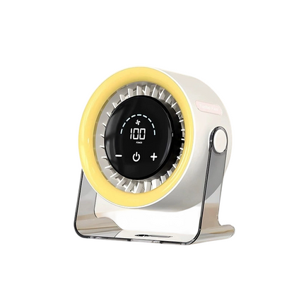 🌬️❄️✨ Mini-Tischventilator mit Display