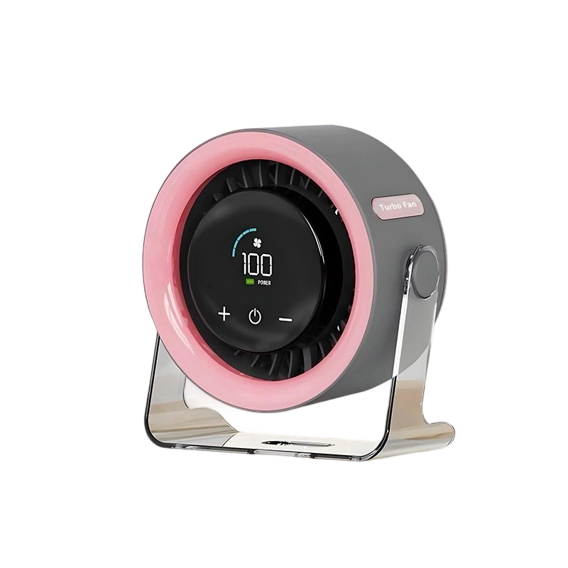 🌬️❄️✨ Mini-Tischventilator mit Display