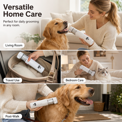 🐾🐶🐱 Elektrische Fellpflegebürste